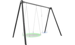 Dvivietė sūpynė MO-002 Marbo Sport