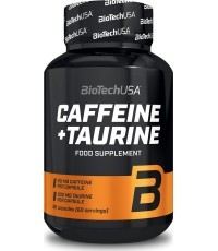 Biotech Caffeine + Taurine 60 caps.
