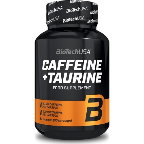Biotech Caffeine + Taurine 60 caps.
