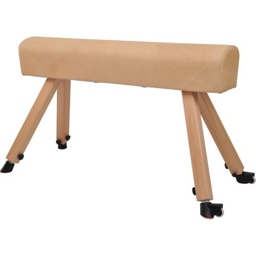 Vaulting Horse Coma-Sport GS-322 – Wooden Legs, Natural Leather