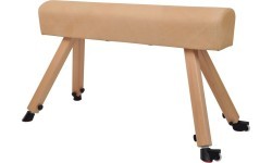 Vaulting Horse Coma-Sport GS-322 – Wooden Legs, Natural Leather