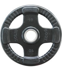 Обрезиненный олимпийский диск Body-Solid, 10 кг