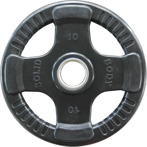 Guminė olimpinė svorio plokštė Body-Solid, 10 kg