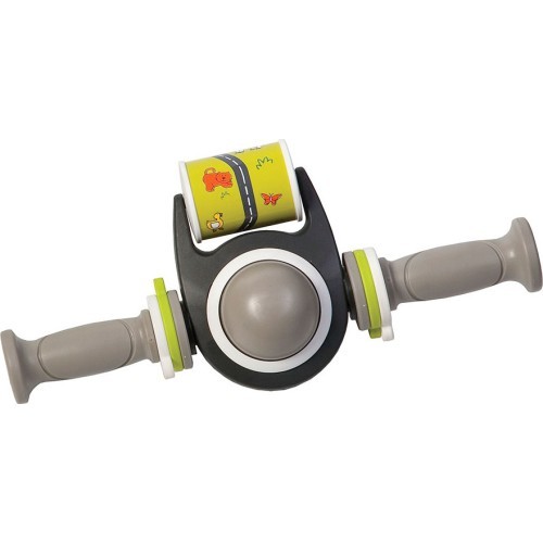 Child Steering Wheel For Front Bicycle Seat QIBBEL, With Toy, Grey