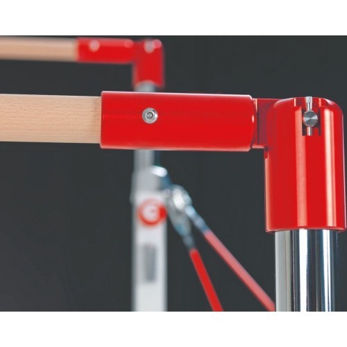 RIO COMPETITION ASYMMETRIC BARS - STANDARD CABLE - NATURAL FIBRE HAND-RAIL - FIG Approved