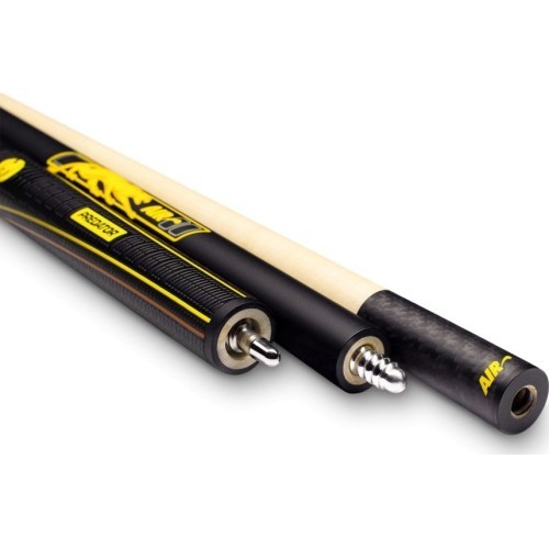 Бильярдный кий Predator Air 2 Sport Wrap Jump, из трёх частей, чёрный, Mini-Radial