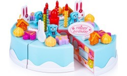 Birthday Party Cake Cutting Set, 75 Pcs.
