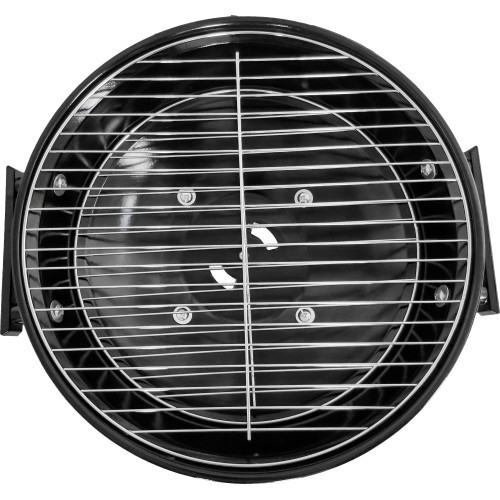 Garden grill with lid and ash pan