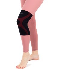 Kelio įtvaras inSPORTline Kneebeam - Raudona