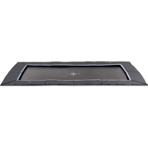 Įleidžiamas sportinis batutas EXIT Dynamic 305x519 cm, juodas