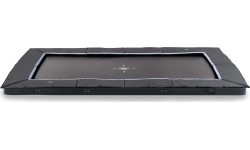 Грунтовый спортивный батут EXIT Dynamic 305x519 см, чёрный