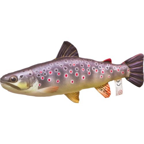 Mini Brown Trout Pillow