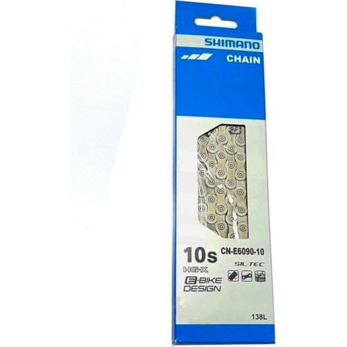 Цепь Shimano CN-E6090 10 скоростей, 138 звеньев