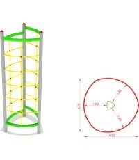 Metal Climbing Set Model CM-0015x3