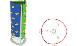 Metal Climbing Set Model CM-0014x3
