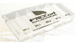 Pole Float Silicone Set Falcon, 0.3-1.2mm. 40mm
