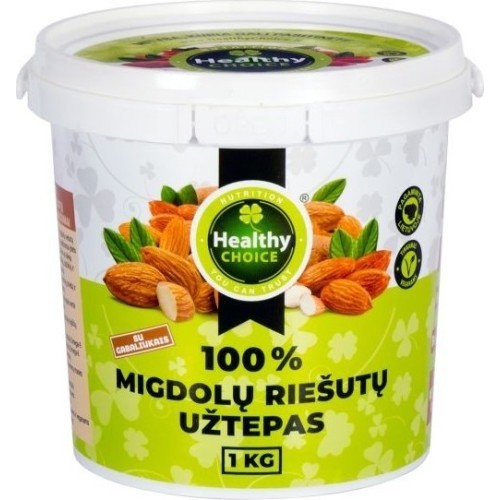 Almond Butter with Pieces Healthy Choice, 1kg