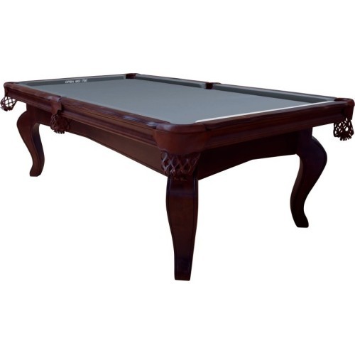 Бильярдный стол Pool Salem, 8 ft, орех, Club Cloth жёлто-зелёный