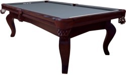 Бильярдный стол Pool Salem, 8 ft, орех, Club Cloth жёлто-зелёный