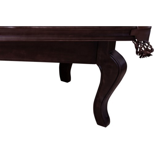 Billiard Table, Pool, Salem, 8 ft., walnut, Club Cloth yellow green
