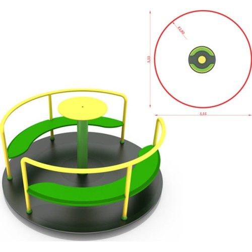 Carousel Model  KM-0003QS