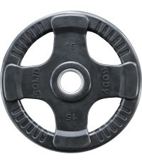 Олимпийский обрезиненный диск Body-Solid, 15 кг