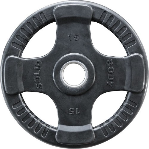 Rubber Grip Plate Olympic Body-Solid, 15kg