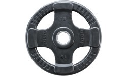 Олимпийский обрезиненный диск Body-Solid, 15 кг