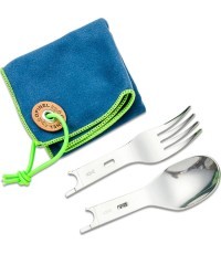 Šaukšto ir šakutės priedas Opinel Picnic Plus peiliui
