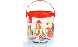Set of Blocks "Farm" Top Bright, 80 Pcs.
