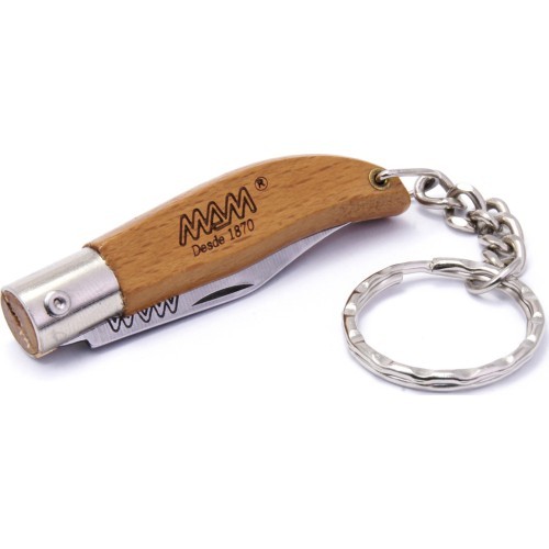 Складной нож с брелоком MAM Iberica 2000, самшит, 4,5 см