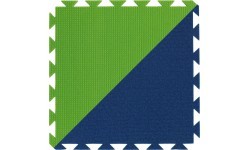 Floor Covering Yate, 43x43x1.0cm, Blue/Green