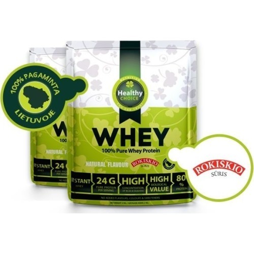 Whey Protein Concentrate Healthy Choice, 2kg