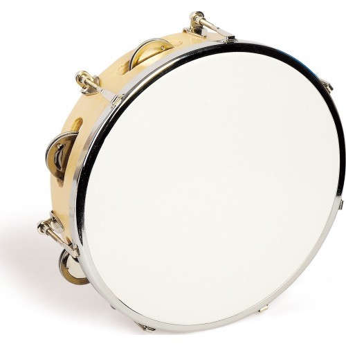 Tambourine with a membrane