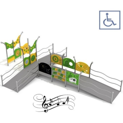 Multifunctional Set for Wheelchair Users Inter-Play Kajo 2