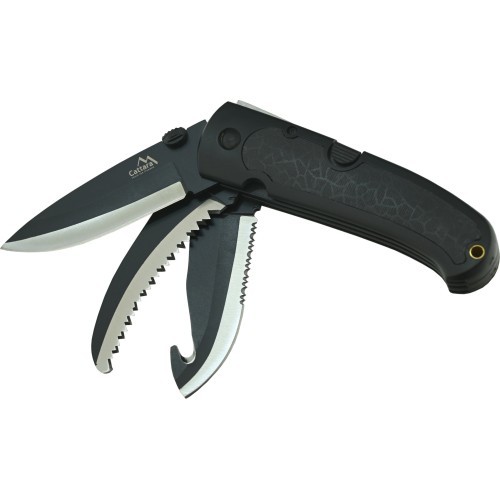 Sulankstomas peilis FORESTER 3in1, 21 cm