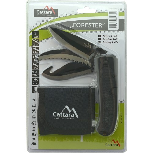 Складной нож FORESTER 3in1, 21 см