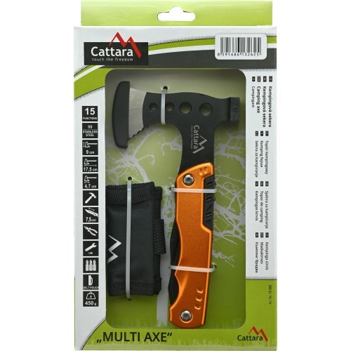 Knife MULTI AXE 15in1 17,5cm