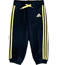 Adidas Kids Pants I ESS KN Pant Black Yellow F49789