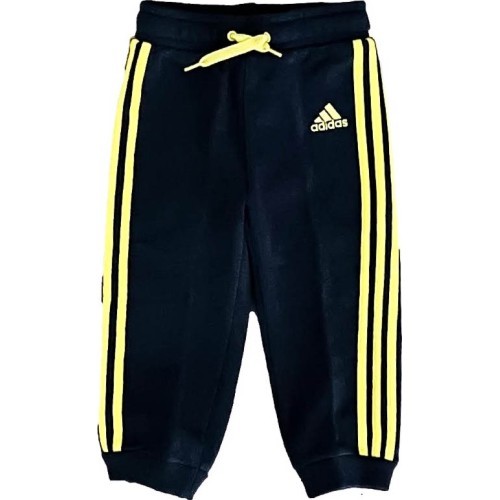 Детские брюки Adidas I ESS KN Pant Black Yellow F49789