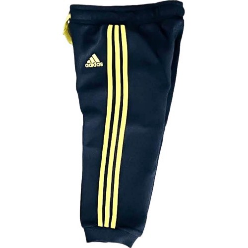 Adidas Kids Pants I ESS KN Pant Black Yellow F49789