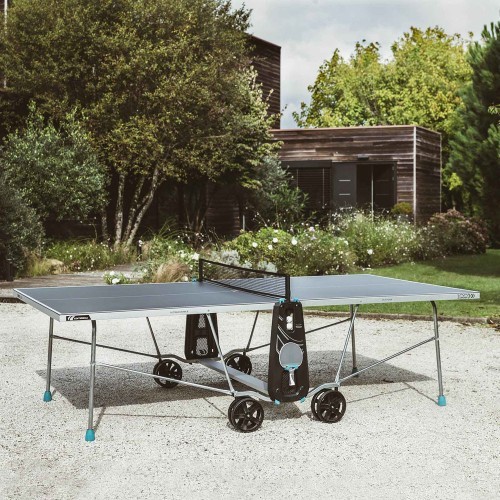 Уличный теннисный стол Cornilleau 100X Sport Outdoor, синий