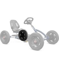 Ratlankis juodas 12.5x2.25-8 slick, trauka