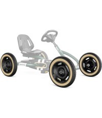 Ratas juodas 12.5x2.25-8 slick, juoda/smėlio