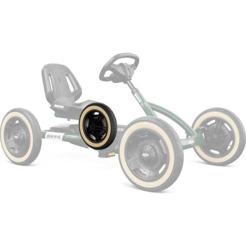 Ratas 12.5x2.25-8 slick black/beige traction