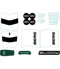 Buddy 2.0 - Sticker set Retro Green