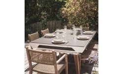 Origin Outdoor Tabletops - White Frame - Stone Origin White