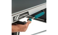 Уличный стол для настольного тенниса Cornilleau 400X Sport, серый