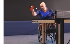 Stalo teniso stalas Cornilleau 850-W ITTF, mėlynas