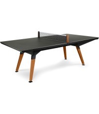 Уличный теннисный стол Play-Style Origin Medium, чёрный, с тканевой сеткой